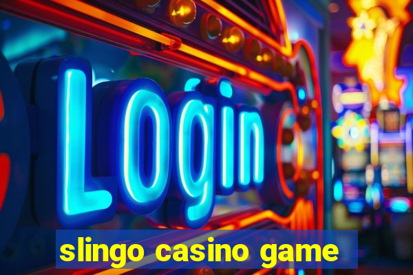 slingo casino game