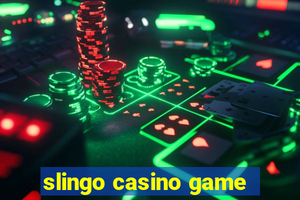 slingo casino game