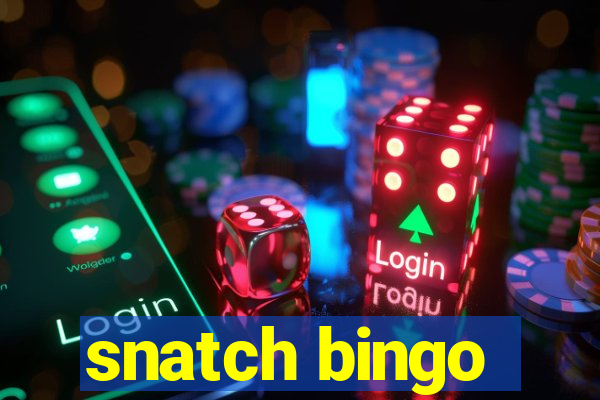 snatch bingo