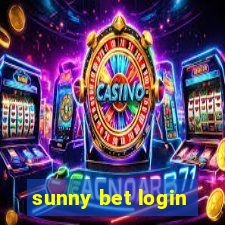 sunny bet login