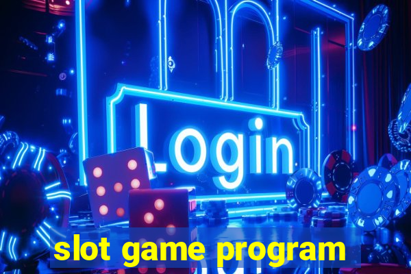 slot game program