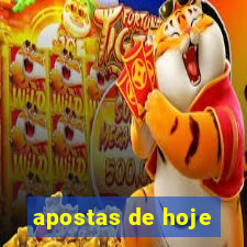 apostas de hoje