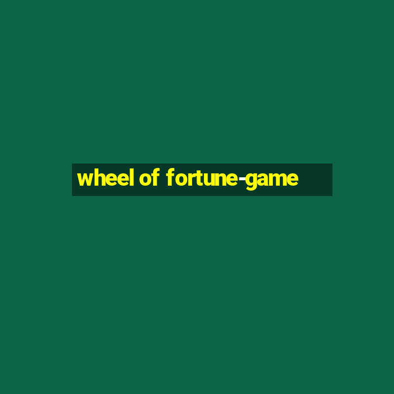 wheel of fortune-game