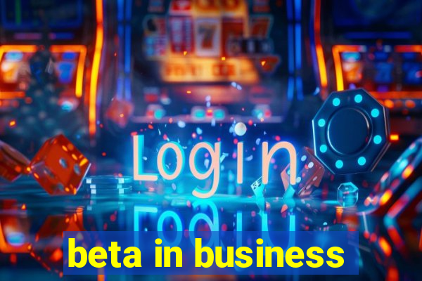 beta in business