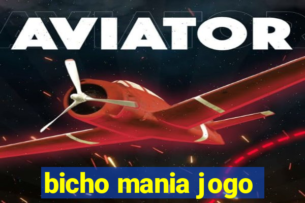 bicho mania jogo