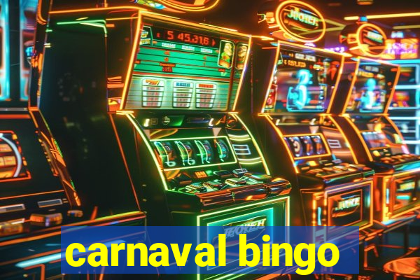 carnaval bingo