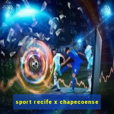 sport recife x chapecoense