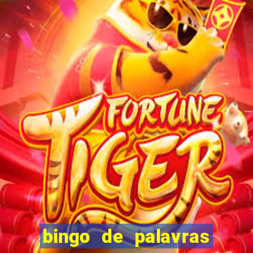 bingo de palavras como fazer