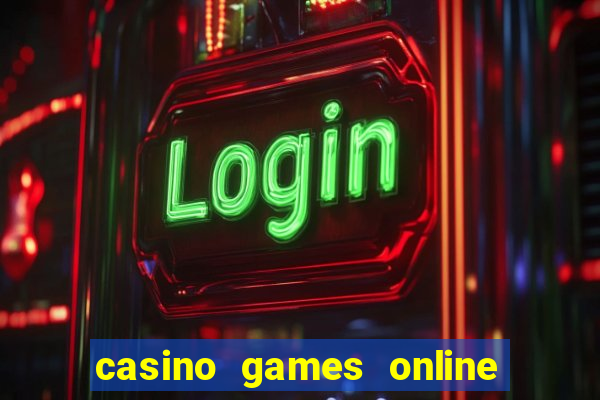 casino games online for real money