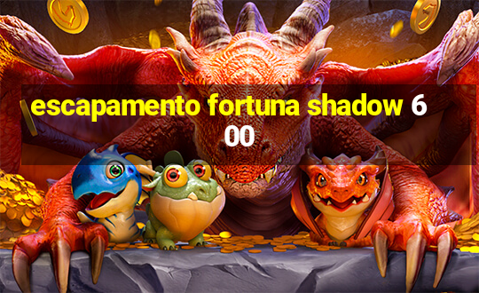 escapamento fortuna shadow 600