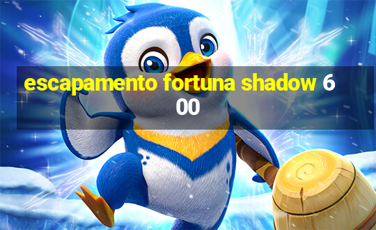 escapamento fortuna shadow 600