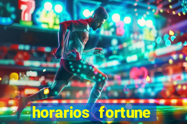 horarios fortune tiger hoje