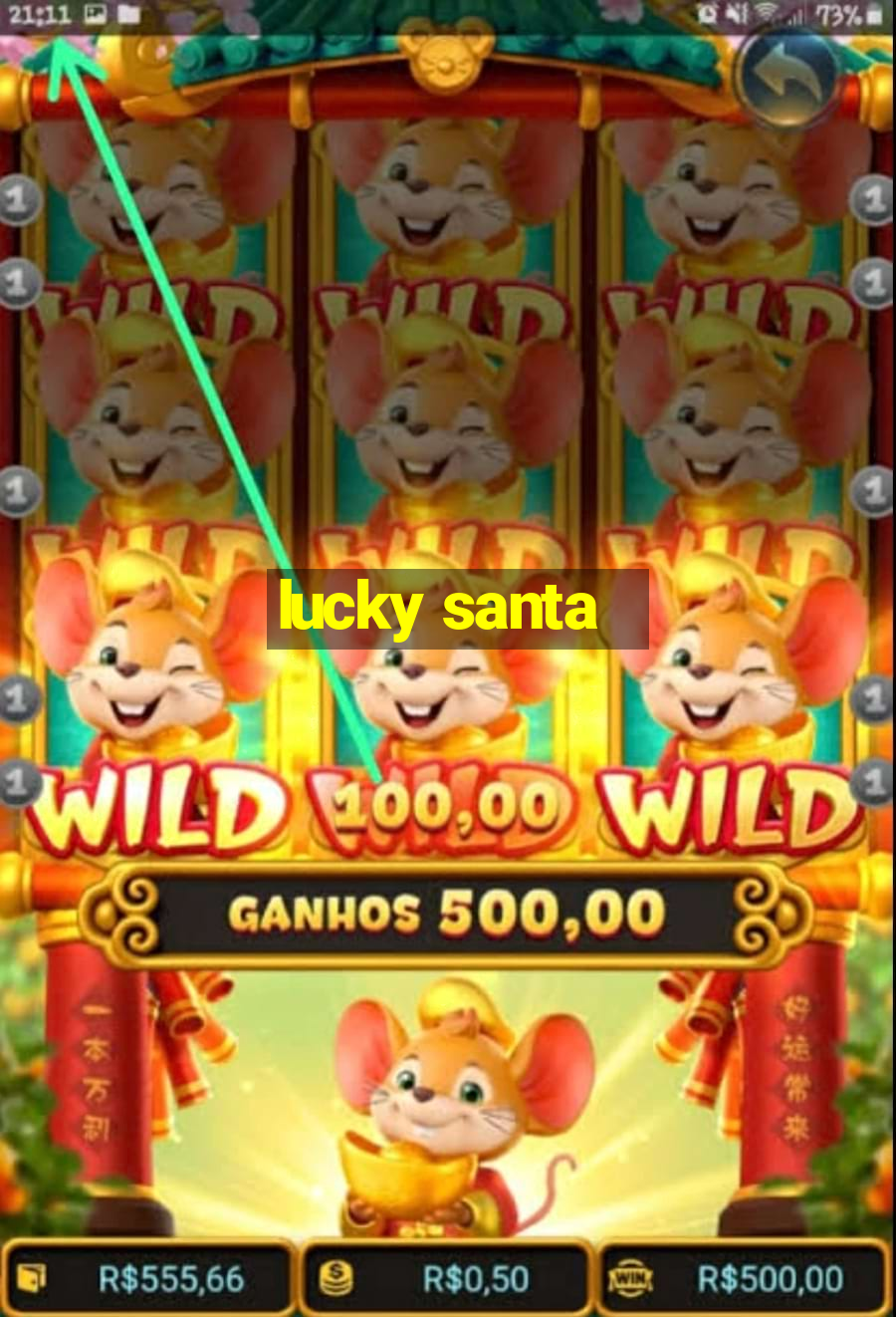 lucky santa