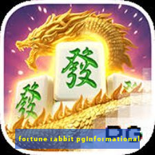 fortune rabbit pgInformational