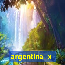 argentina x colombia ao vivo