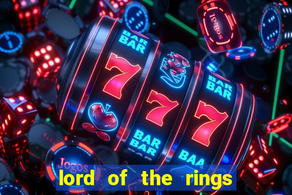 lord of the rings slot machine