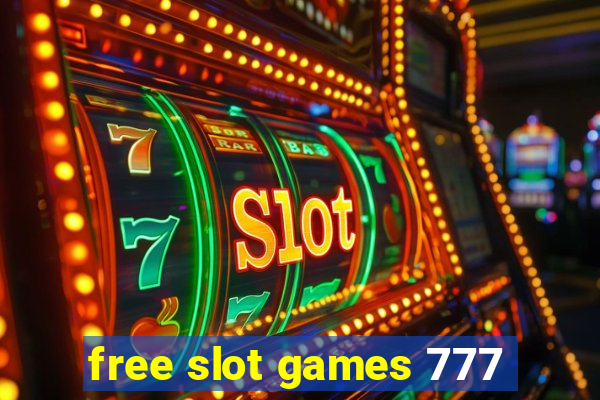 free slot games 777