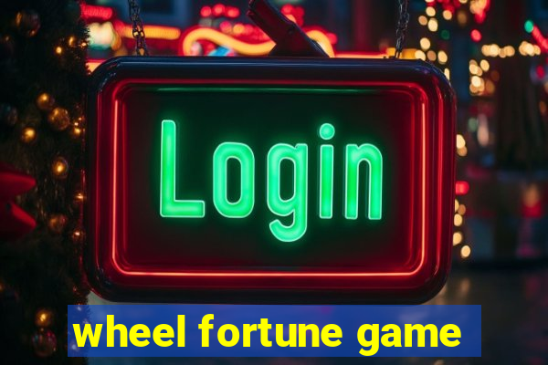 wheel fortune game