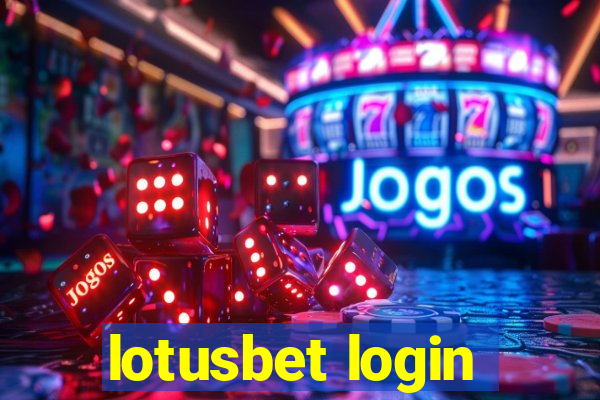 lotusbet login