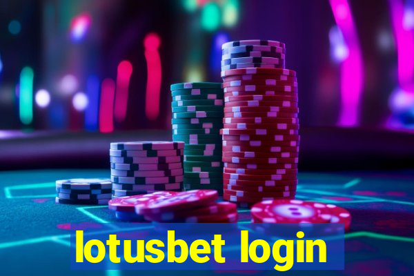 lotusbet login