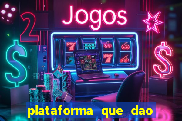 plataforma que dao bonus de cadastro