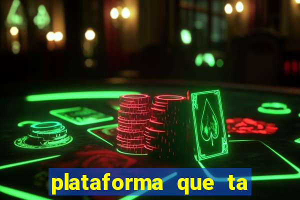 plataforma que ta pagando bem hoje