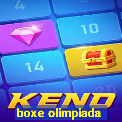 boxe olimpiada