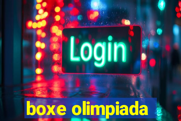 boxe olimpiada