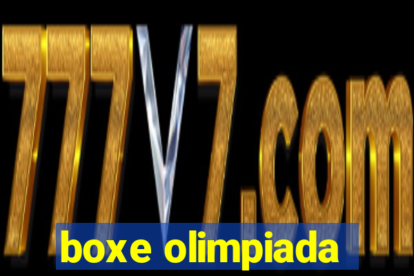 boxe olimpiada