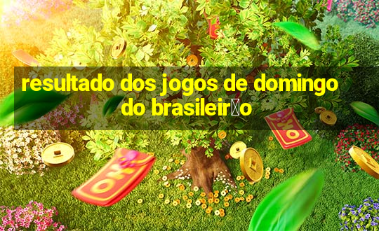 resultado dos jogos de domingo do brasileir茫o