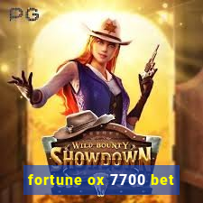 fortune ox 7700 bet