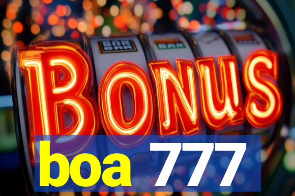 boa 777