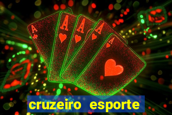 cruzeiro esporte clube x esporte clube bahia