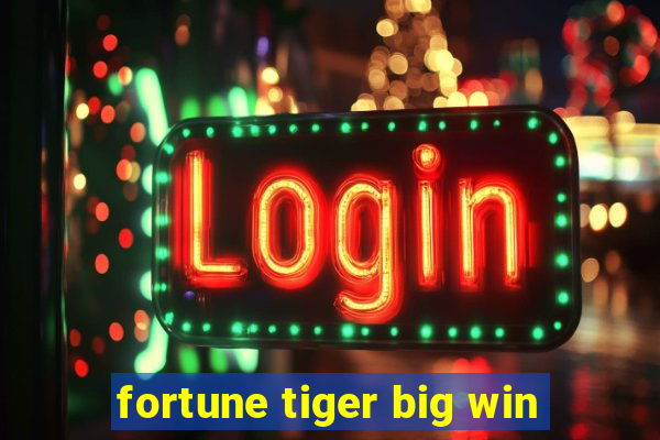 fortune tiger big win