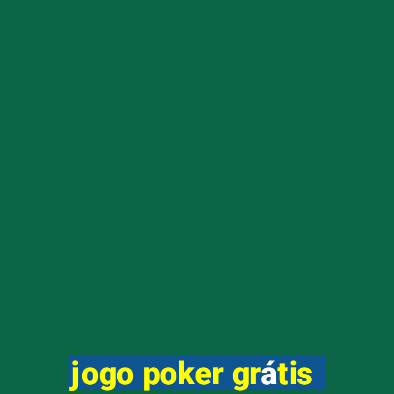 jogo poker grátis