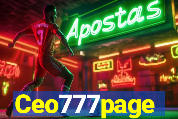 Ceo777page