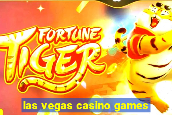 las vegas casino games