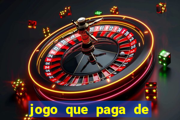 jogo que paga de verdade no pix