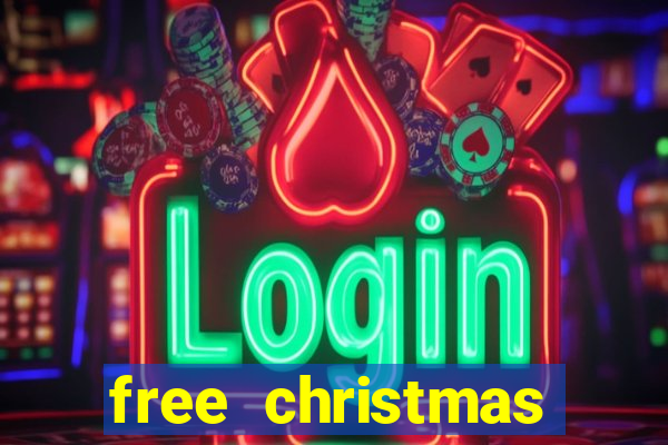 free christmas bingo cards