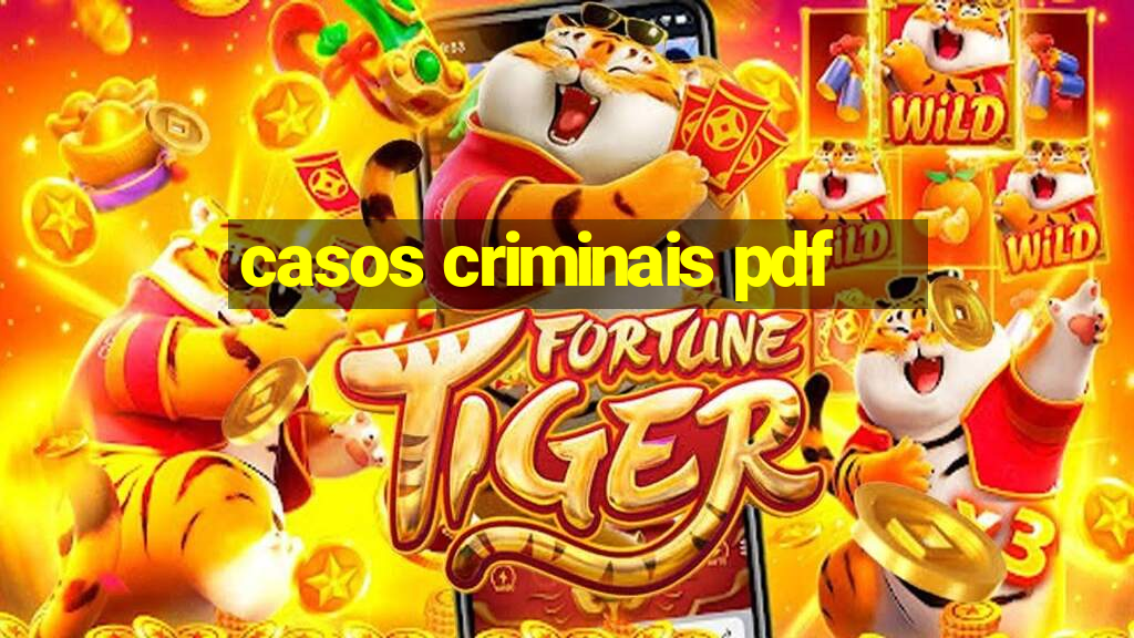 casos criminais pdf