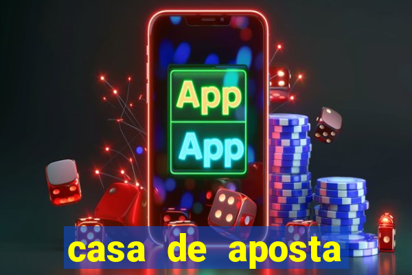 casa de aposta cartao de credito