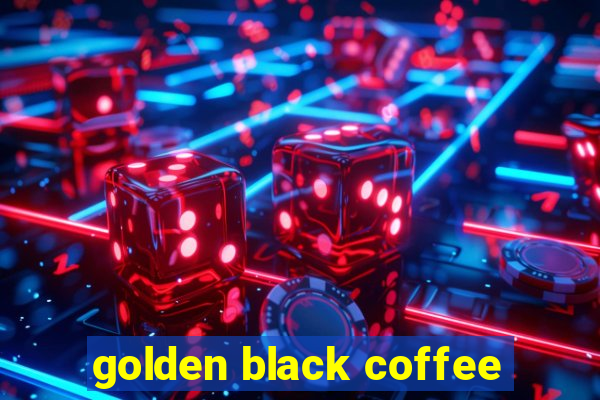 golden black coffee