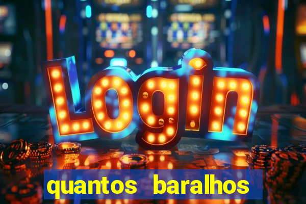 quantos baralhos para jogar poker