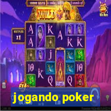 jogando poker