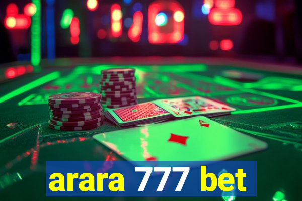 arara 777 bet