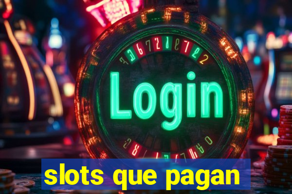 slots que pagan