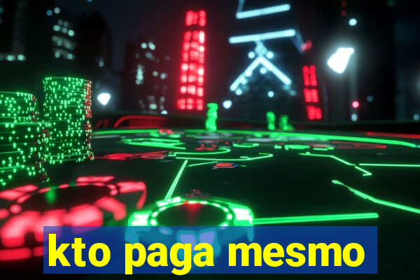 kto paga mesmo