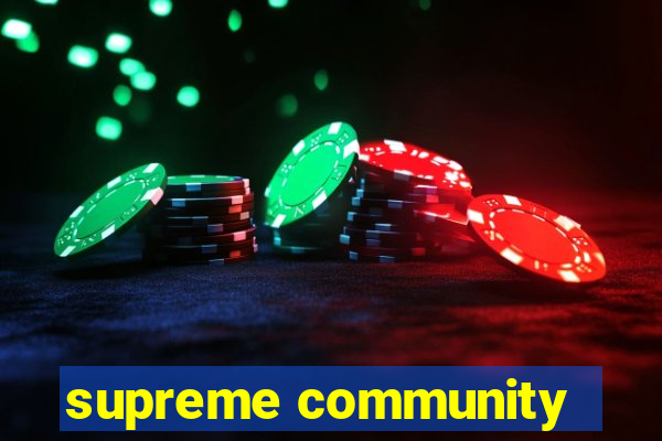 supreme community