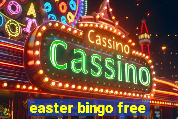 easter bingo free