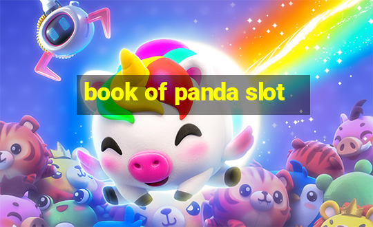 book of panda slot